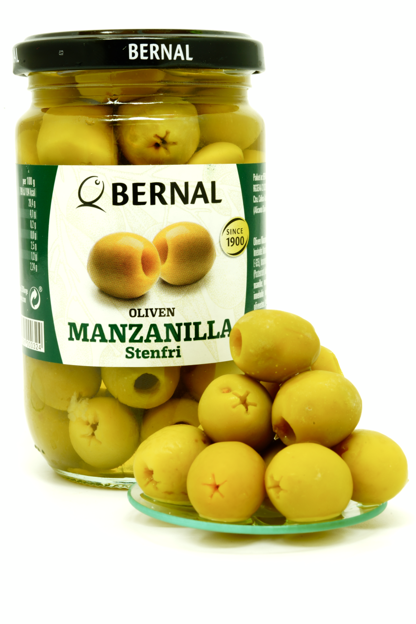 Oliven Manzanilla Bernal 300gr