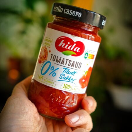 Naturlig spanks tomatsaus HIDA
